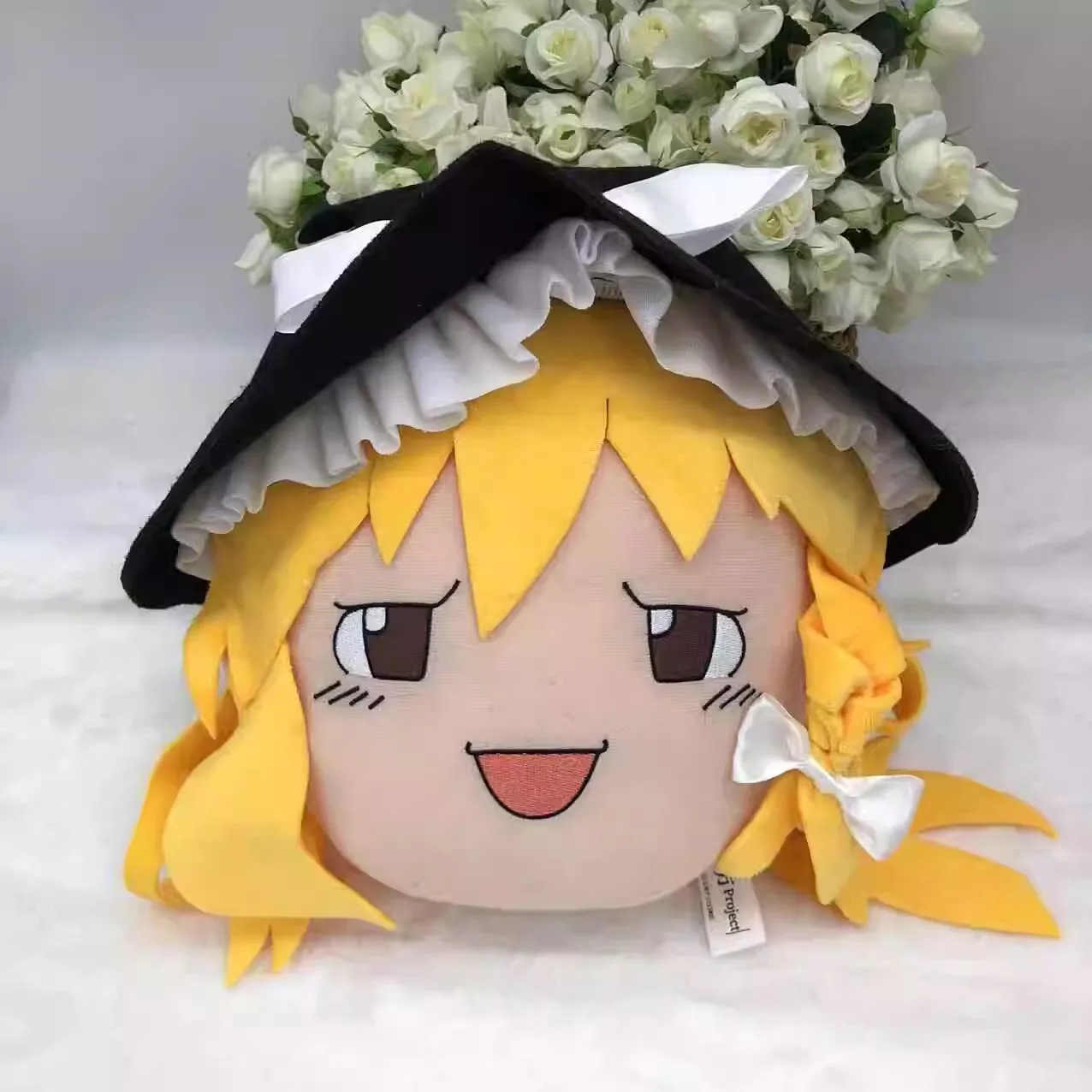 New Cute Japan Anime Touhou Project Yukkurisa Kirisame Marisa Big Plush Plushes Stuffed Doll Toy Kids Gifts 25cm