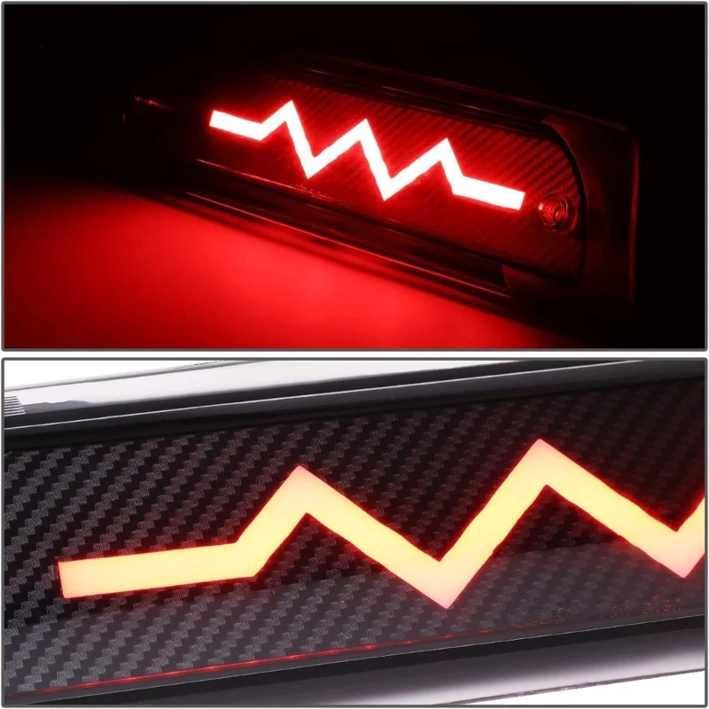 

Easy Install Car Energy Efficient High Mount Brake Lamp Light For 1500 2500 3500 Safe Driving With Pulsating Line Design