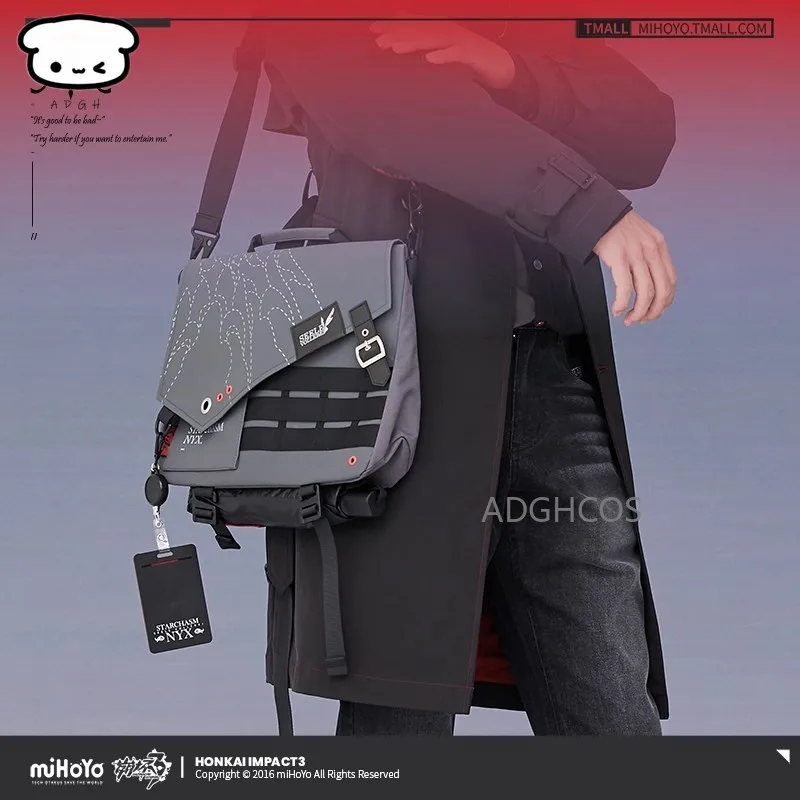 

Оригинальная сумка через плечо Honkai Impact 3rd Seele Starchasm Nyx, модная игровая сумка, коллекционный подарок для косплея
