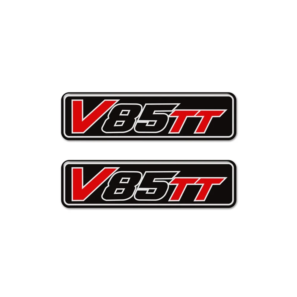 Motorcycle stickers V85TT For Moto Guzzi V85 TT Tank pad Protection decal Luggage Aluminum Case Protector V 85 TT Emblem 2019