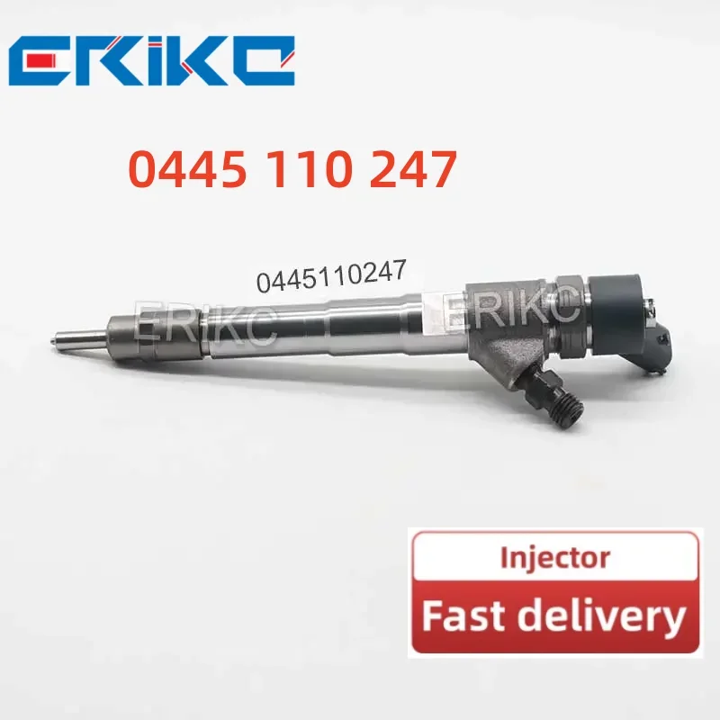 New Diesel Fuel Injector 0445110247 Common Rail Fuel Injector Control Valve Assembly FOR BOSCH Injector 0 445 110 247