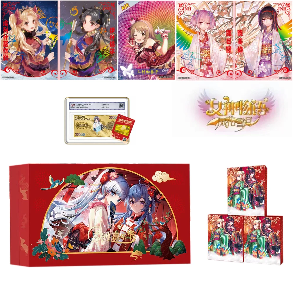 New Goddess Story Collection Card Girls Booster Party Box Senpai Haven Anime Rare Bikini Board Toys Game Kids Birthday Gift