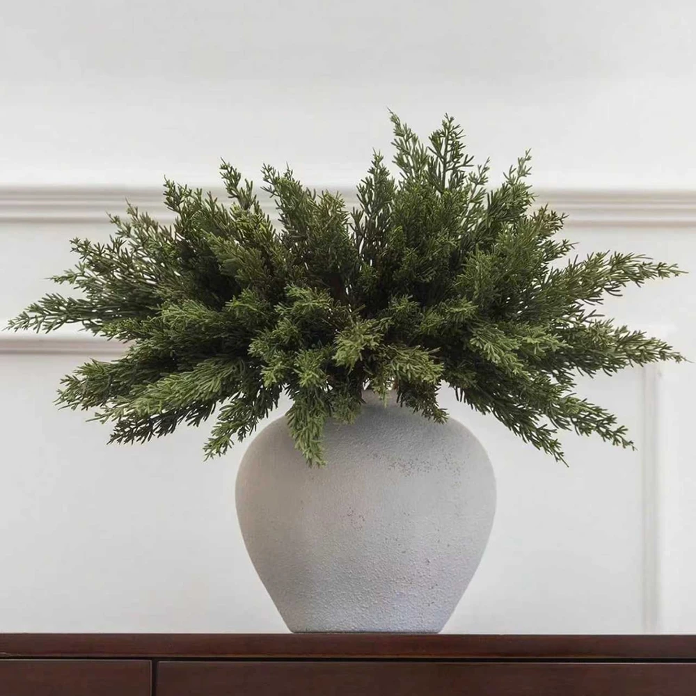 3Pcs Artificial Plant Leaves Christmas Tree Party Home Room Table Decora Outdoor Yard Garden Material Wedding Diy Gift Candy Box