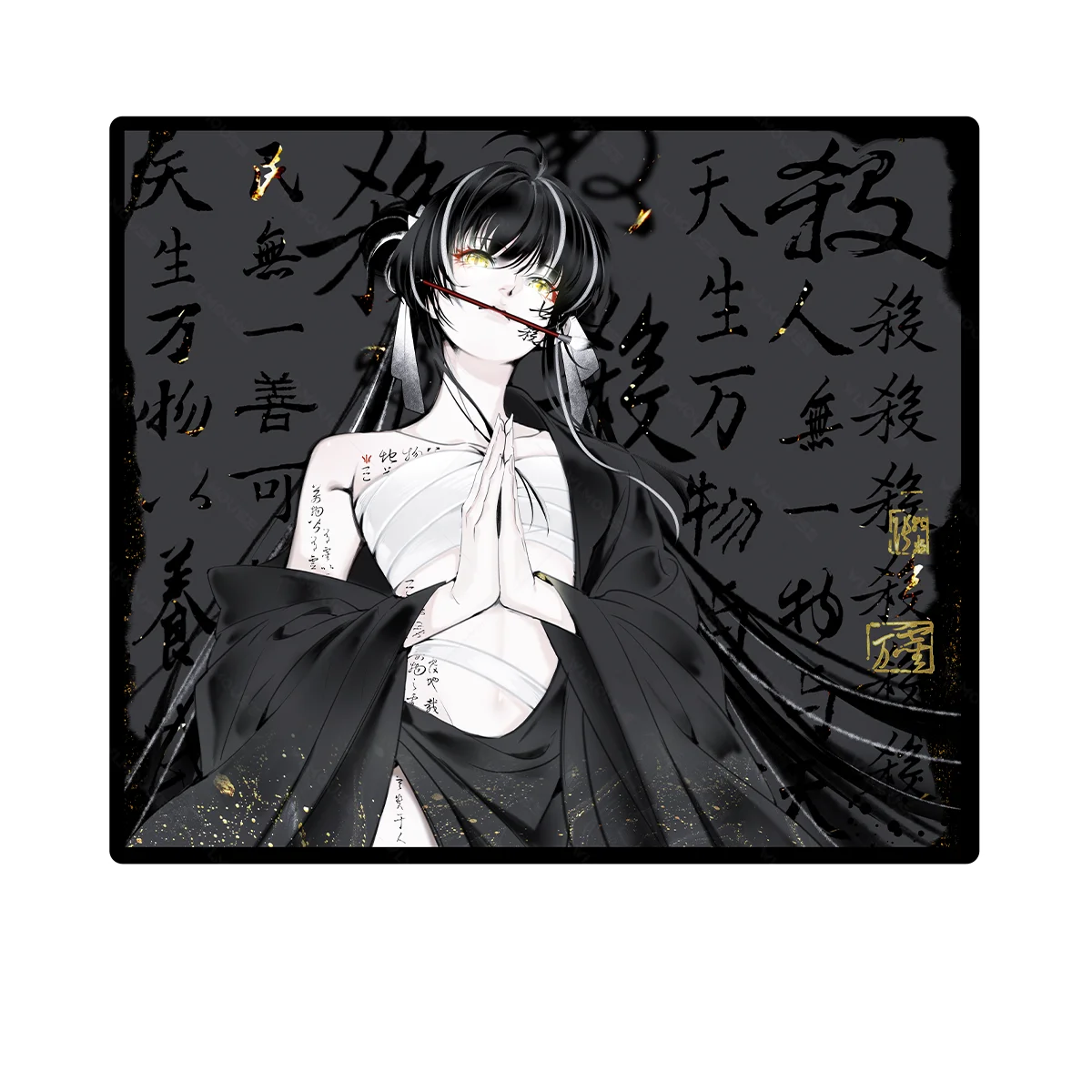 WLMOUSE Seven Killed Mousepad QISHA- 【 Limited Number】Pad Seven Kill Esports Mousepad Slimflex Xsoft More Controllable Wanling