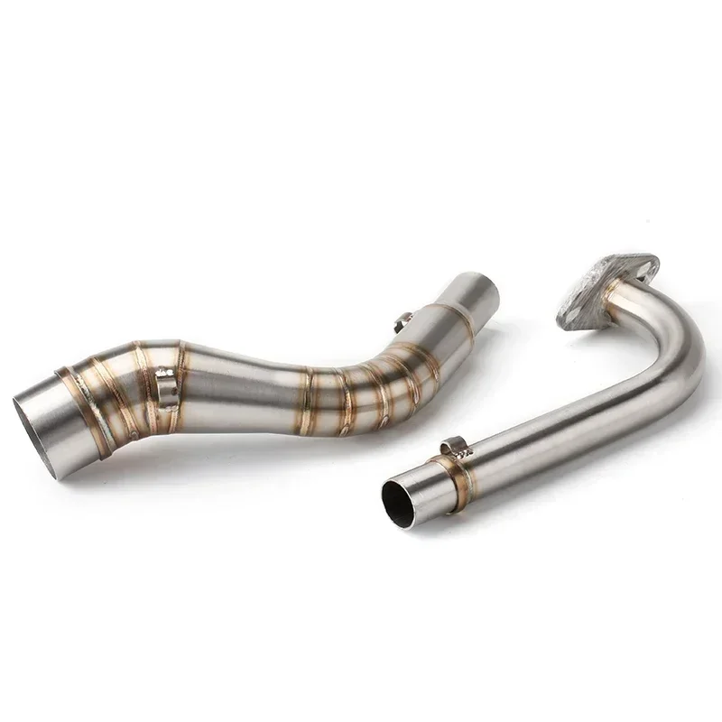 For YAMAHA NMAX 155 NMAX155 NMAX 125 NMAX125  Motorcycle Exhaust Slip-On Full System Modified Front Middle Link Pipe