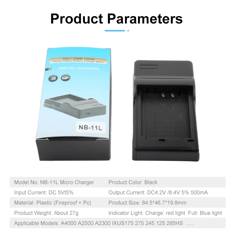 Picture 7: NB-11LH NB-11L Battery USB Charger CB-2LD CB-2LF for Canon Digital Cameras PowerShot ELPH 110 HS 115 IS 130 135 140 150 160 170