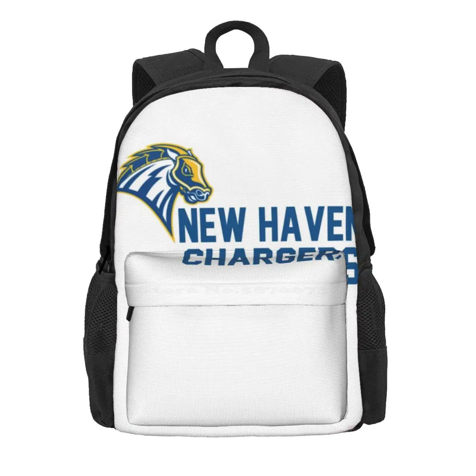 New Haven Chargers Hot Sale Schoolbag Backpack Fashion Bags University Of New Haven Unh Chargers Yellow Blue College New York