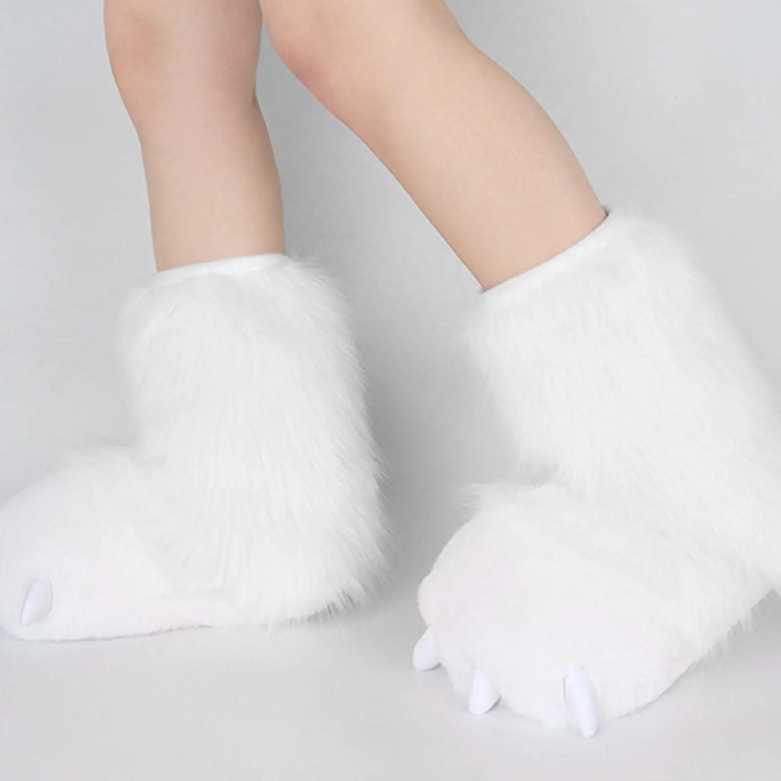 

Animal Paw Slippers Cosplay Cute Warm Fursuit Feet Paw Shoes for Performance