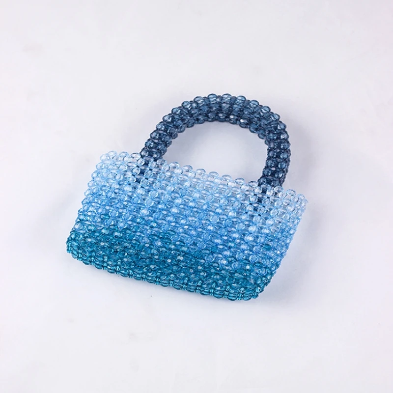 Beads Handbag Exquisite Acrylic High-quality Fashion Versatile Handbag Banquet Party Shiny Beads Bag Birthday Gift