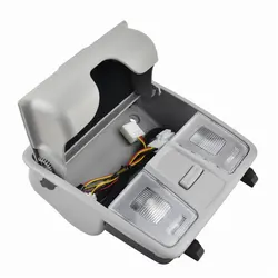 For ix25 Creta Elantra refitting roof reading lamp glasses box map lamp ceiling lamp sending harness gray suitable for r