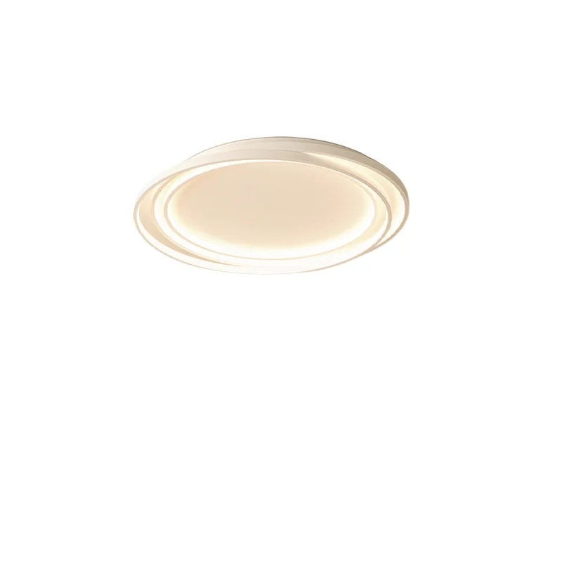 

Flower roll eye protection ceiling lamp, Nordic creative master bedroom lamp, atmosphere living room main lamp