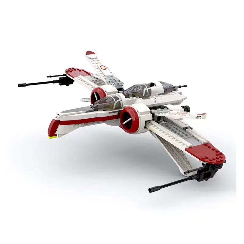 693 PCS New MOC Movie Series Space War ARC-170 Starfighter Creative Educational Children's Toy Holiday Gift