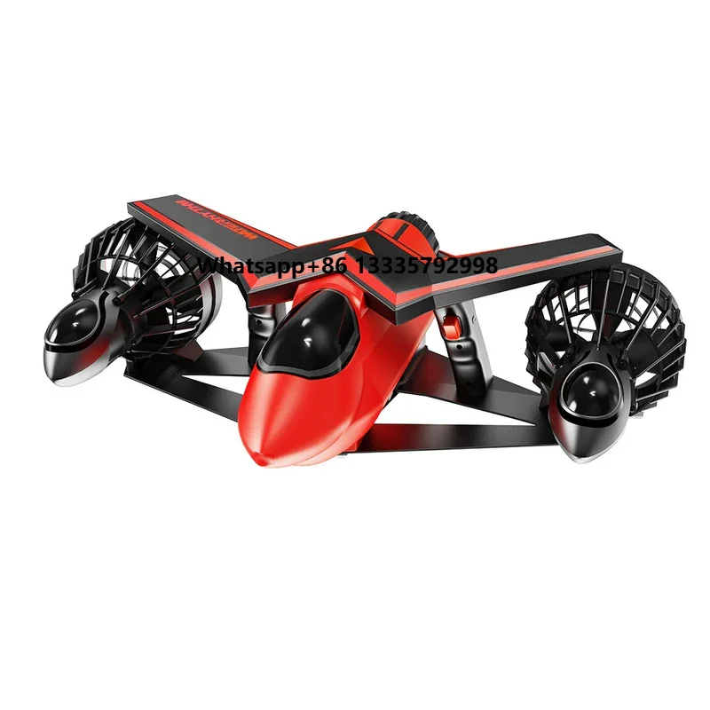 

DEDEPU 1000W Electric Underwater Sea Scooter for Swim Pool Diving Snorkeling 1-hour Run Time with 30M Depth Motor Propeller