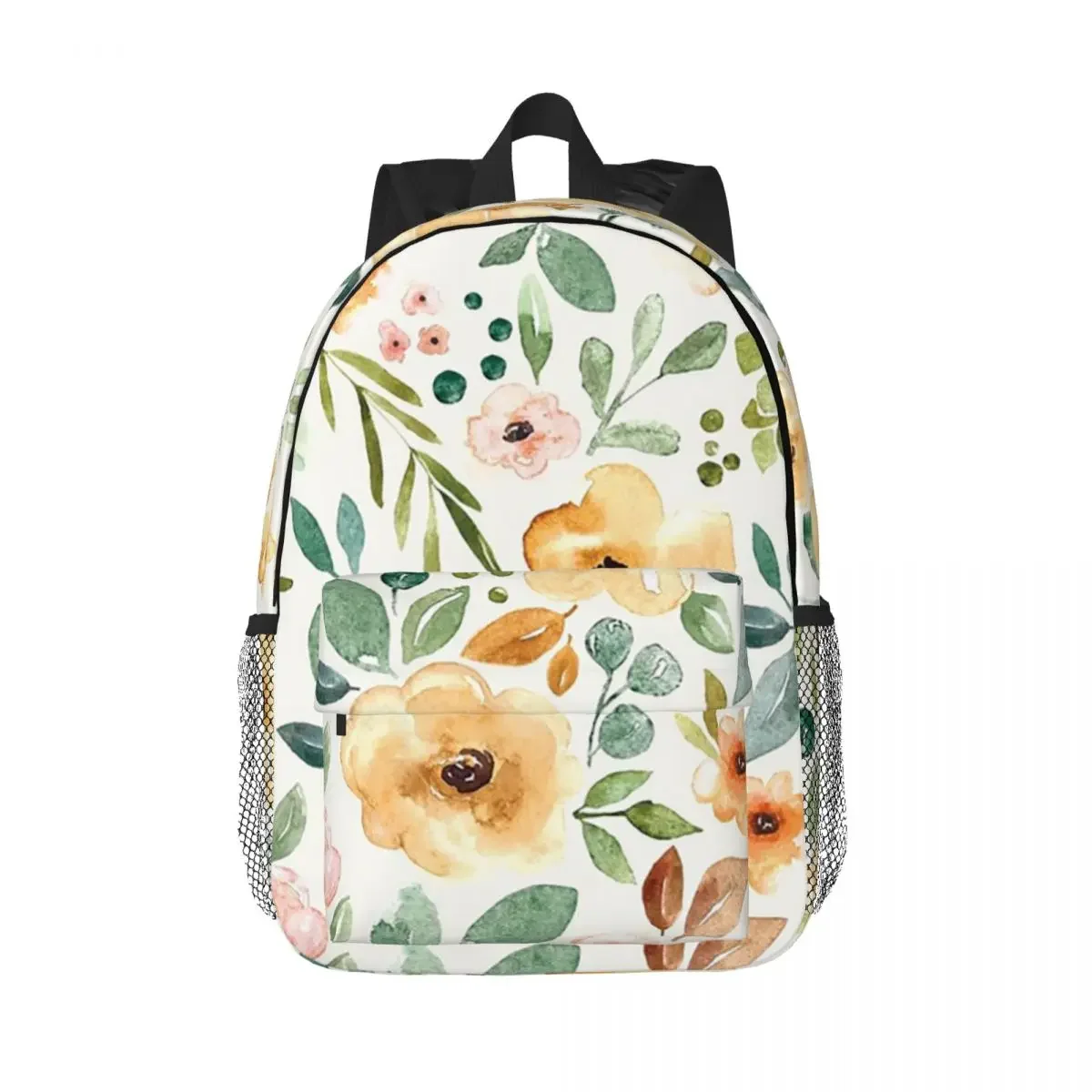 

Sunrise Watercolor Boho Floral Backpacks Boys Girls Bookbag Children School Bags Laptop Rucksack Shoulder Bag Large Capacity