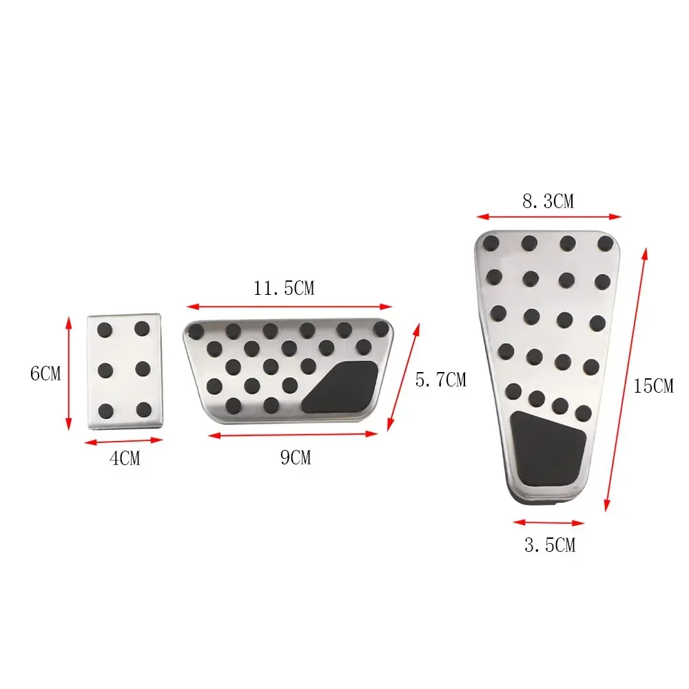 Car Pedal Cover for Dodge Ram 1500 Classic 2500 3500 4500 5500 2009-2019 Gas Accelerator Brake Pedals Pad Protector Accessories view 4