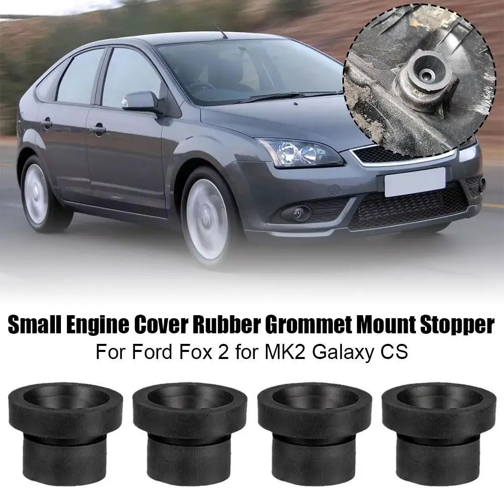 

4X Rubber Engine Cover Grommet Buffer Mount Bush Stopper for FORD Focus 2 MK2 Galaxy C S Max Mondeo Mk4 4 Engine Bonnets Gaskets