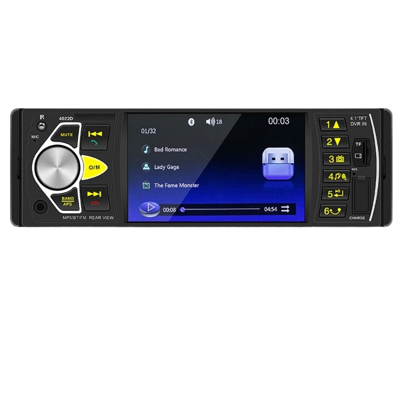 High definition large screen Bluetooth hands-free car MP5 player card U disk car radio