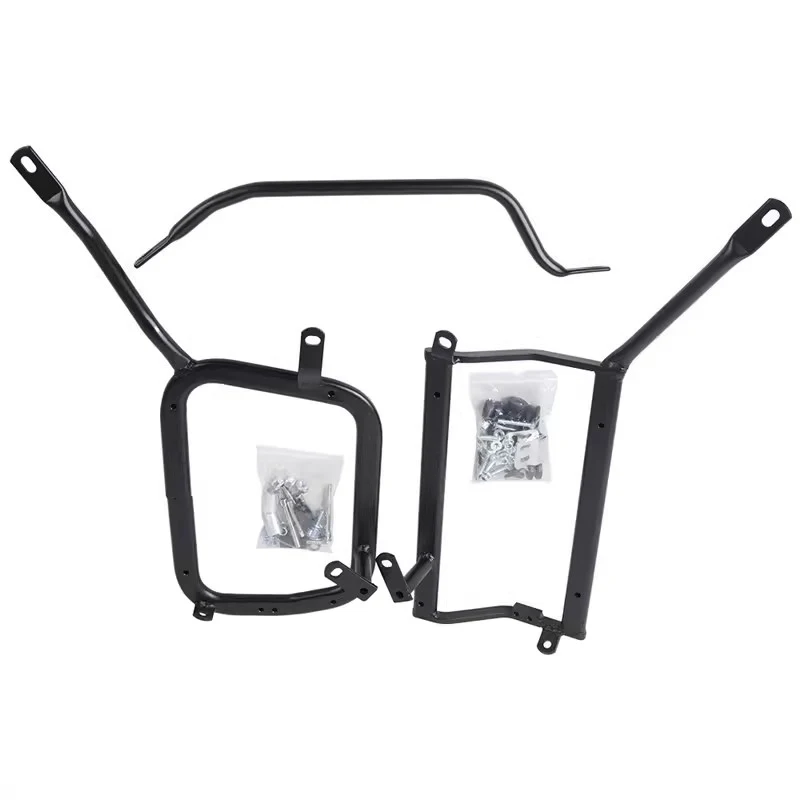 For Benelli TRK502 Motorcycle Side Case Stainless Steel Bracket Right Exhaust Pipe Support for Enhanced Riding Experience - view 3