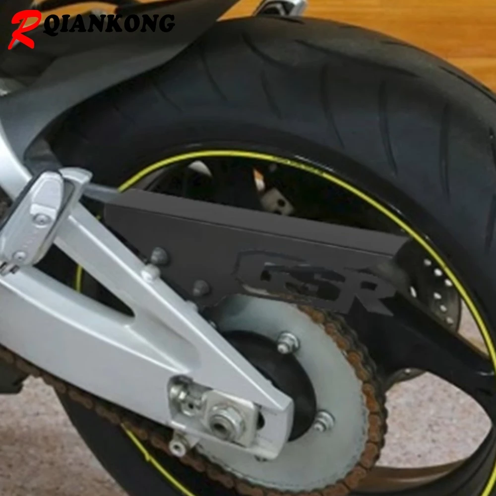 

Motorcycle Accessories Rear Chain Guard Cover Sprocket Protector For SUZUKI GSR400 GSR600 GSR 400 600 2006 2007 2008 2009 - 2017