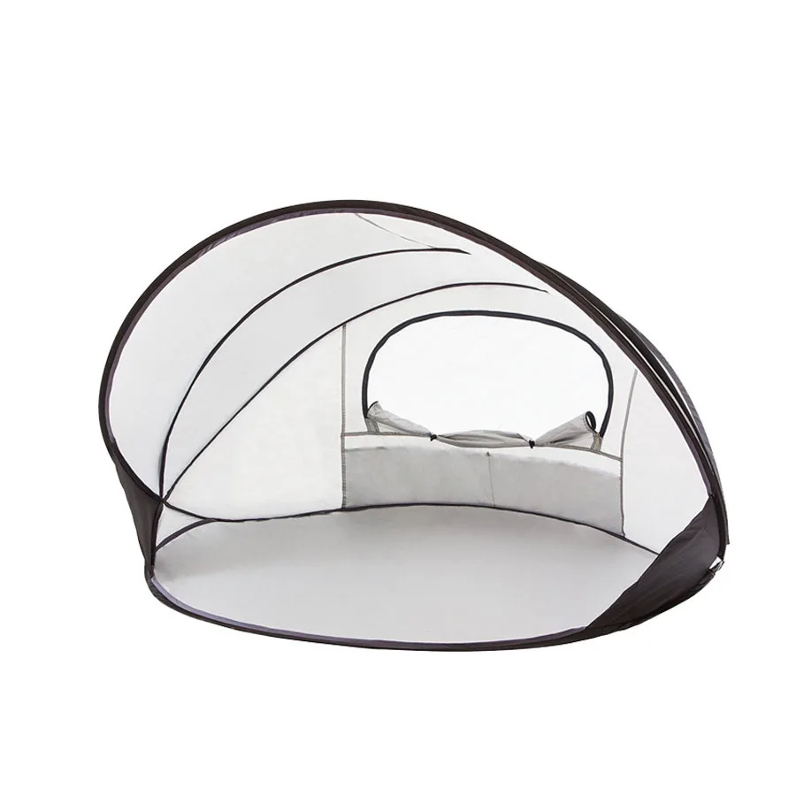 

Summer outdoor Polyester UPF 50+ Sun Shelter automatic Pop up beach tent for baby kids