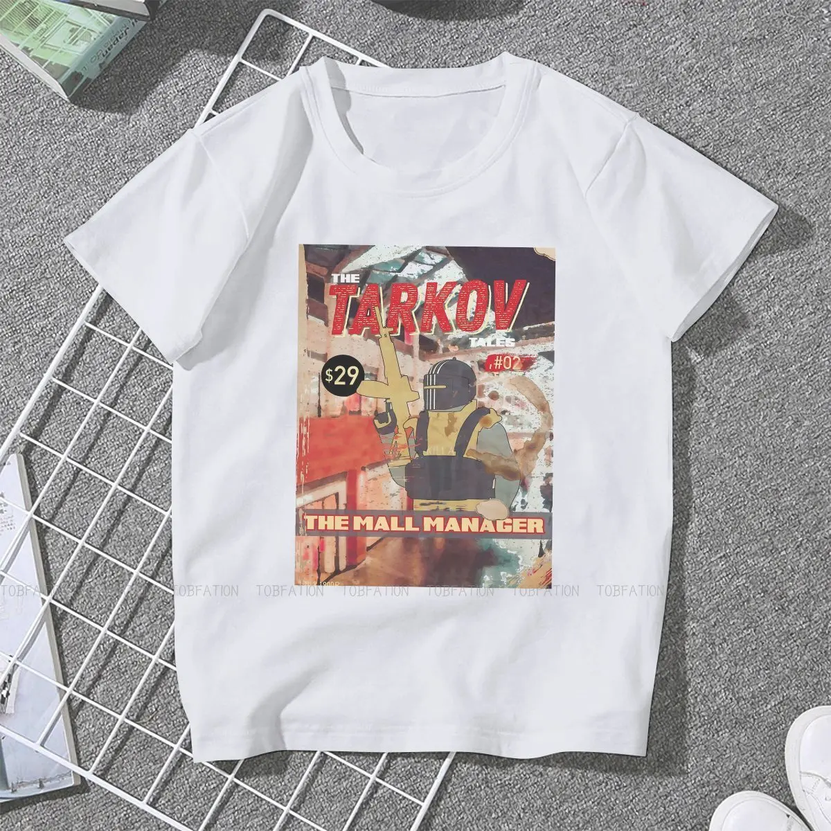 Tales Killa Graphic TShirt Escape from Tarkov FPS RPG MMO Game Printing Tops T Shirt Women Short Sleeve Special Gift Idea