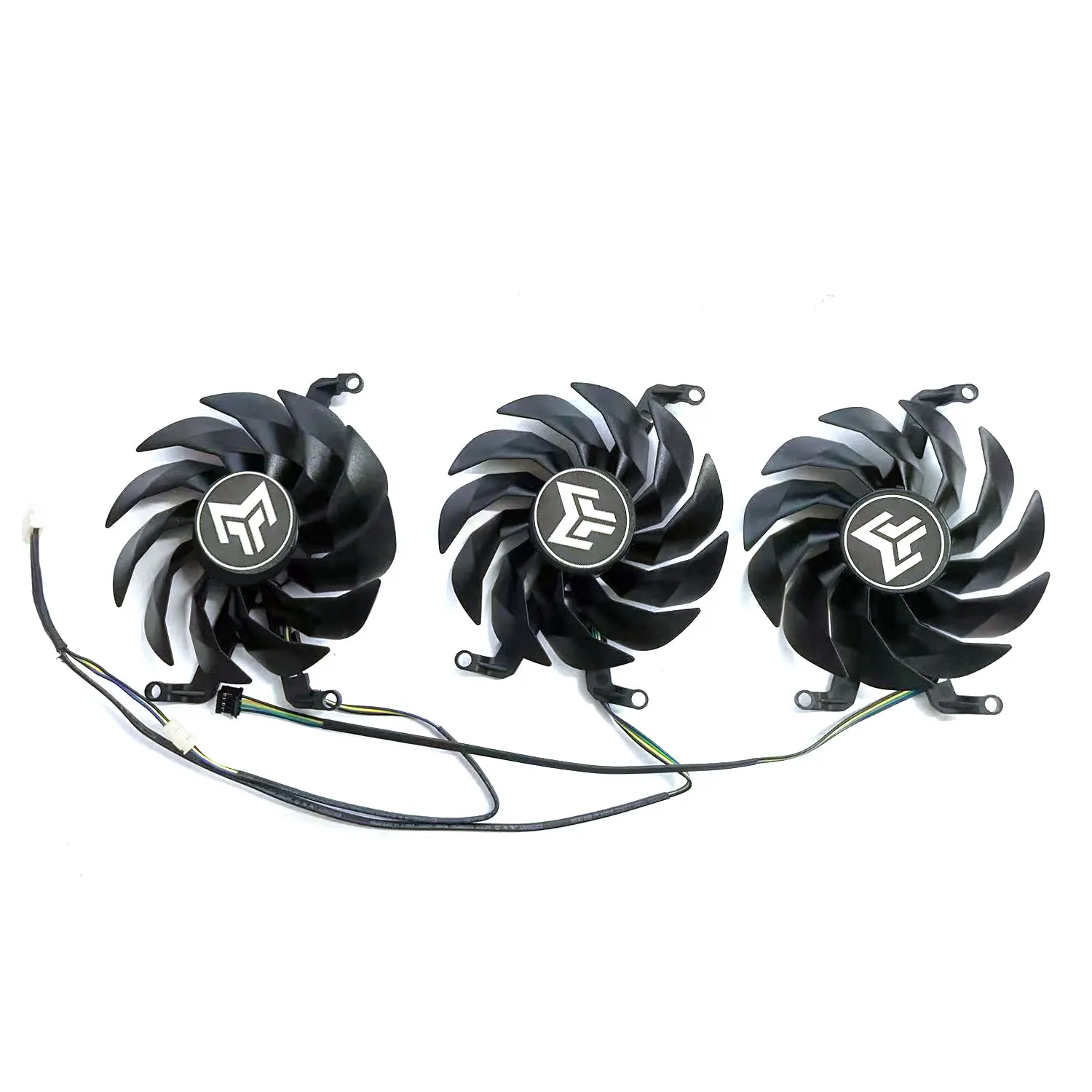

Kankeirr New 95MM 6PIN T29215SU 12V 0.5A RTX3080 3090 GPU Fan for KFA2 GALAXY RTX 3060 3070 3080 3090 TI METALTOP graphics card
