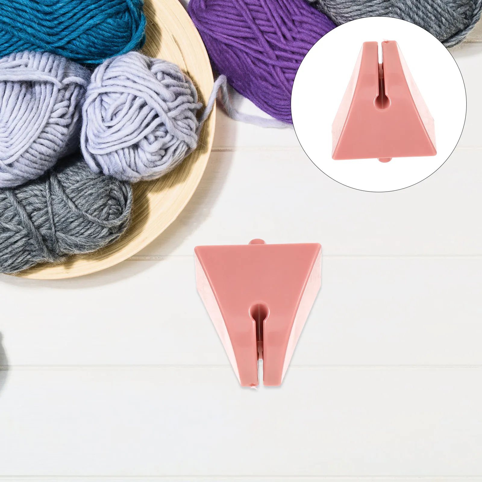 محول فم الغزل آلة الحياكة البلاستيكية جزء دليل خيط مدمج خالي من الأزيز لآلة الحياكة فتحة غزل الصوف