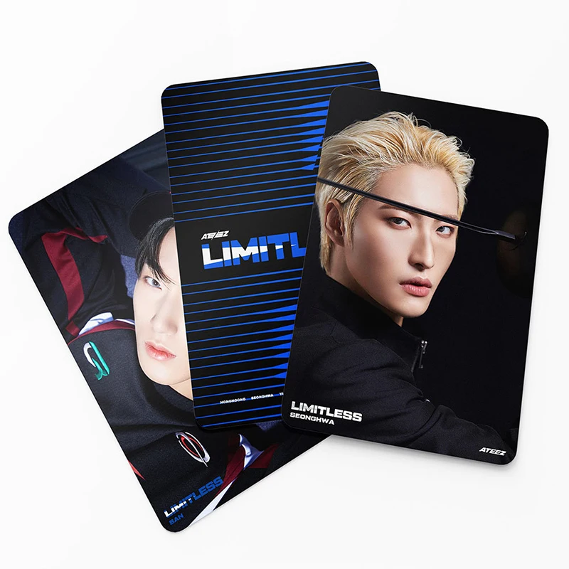 55pcs/set Kpop ATEEZ Lomo Cards THE WORLD EP.1 : MOVEMENT Guerrilla Photocards High Quality New Arrivals Lomo Card Fans Gift