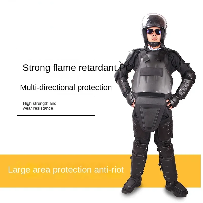 Anti-riot Suit Hard Explosion-proof Suit Security Equipment Full-body Protective Armor Suit Security Protective Equipment