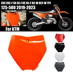 Motorcycle Plastic Cover Front Number Plate Registration Fender For KTM XCF250 XCF450 XCW250 XC XCF XCW XCFW EXC EXCF SX SXF