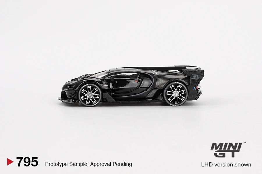 MINIGT 1:64 795 Bugatti Vision Gran Turismo Diecast Model Car