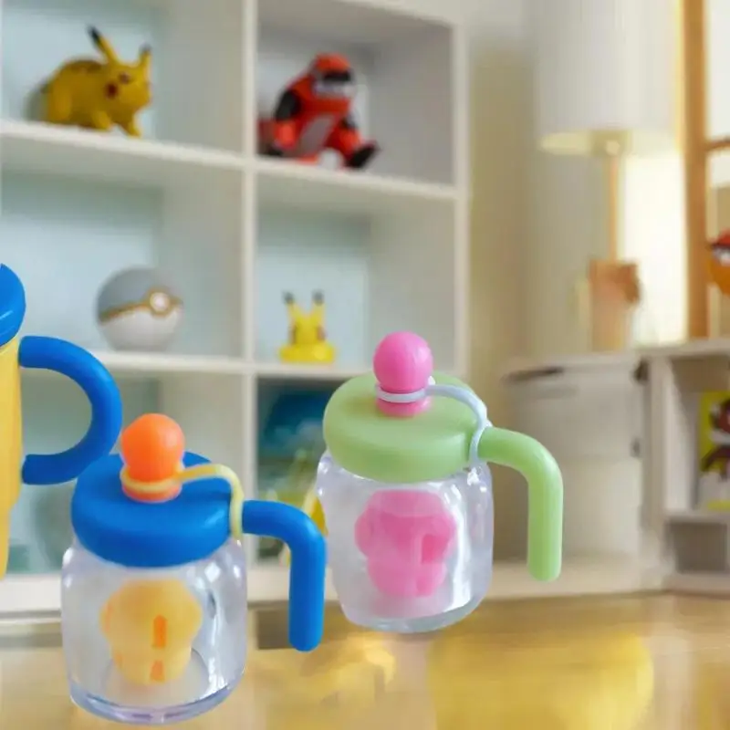 Einzelne Puppenhaus-Thermoskanne im Maßstab 1:6, Miniatur, süßes Kürbisbechermodell, neues Puppenzubehör für Mädchen