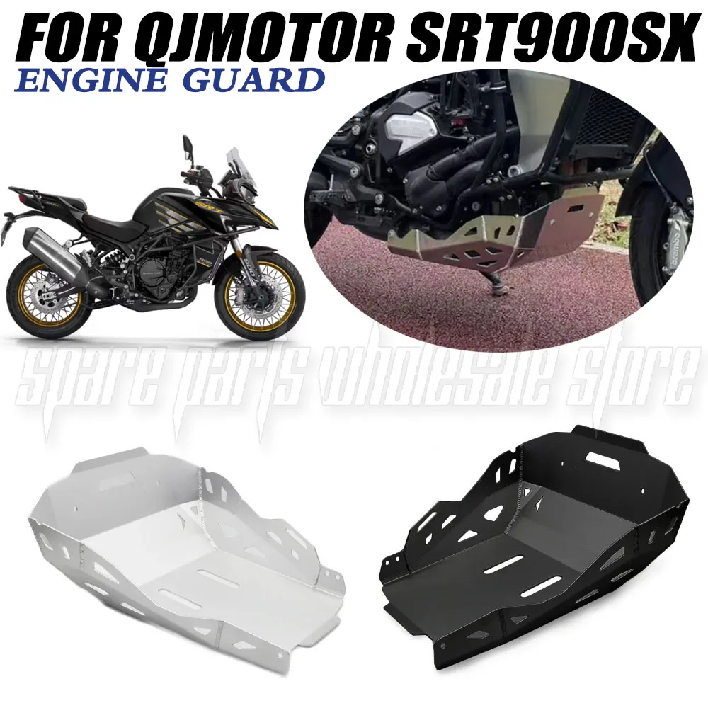 

For QJMotor SRT900SX SRT 900 SX SRT900 SX SRT900 SX Engine Underbody Guard Plate Engine Guard Plate Aluminum Alloy Guard Plate