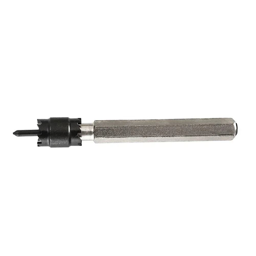 

Metal Point Drilling Spot Weld Drill Bit Ouble Side Carbide Tip Stainless Metal Hole Drilling 5/16"(8mm) 76*7mm