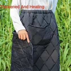 Leg Apron Thermal Blanket Scooters Leg Warmers Winter Cover Knee Pads Plush Thicken Waterproof Windshield  Prevent Cold Quilt