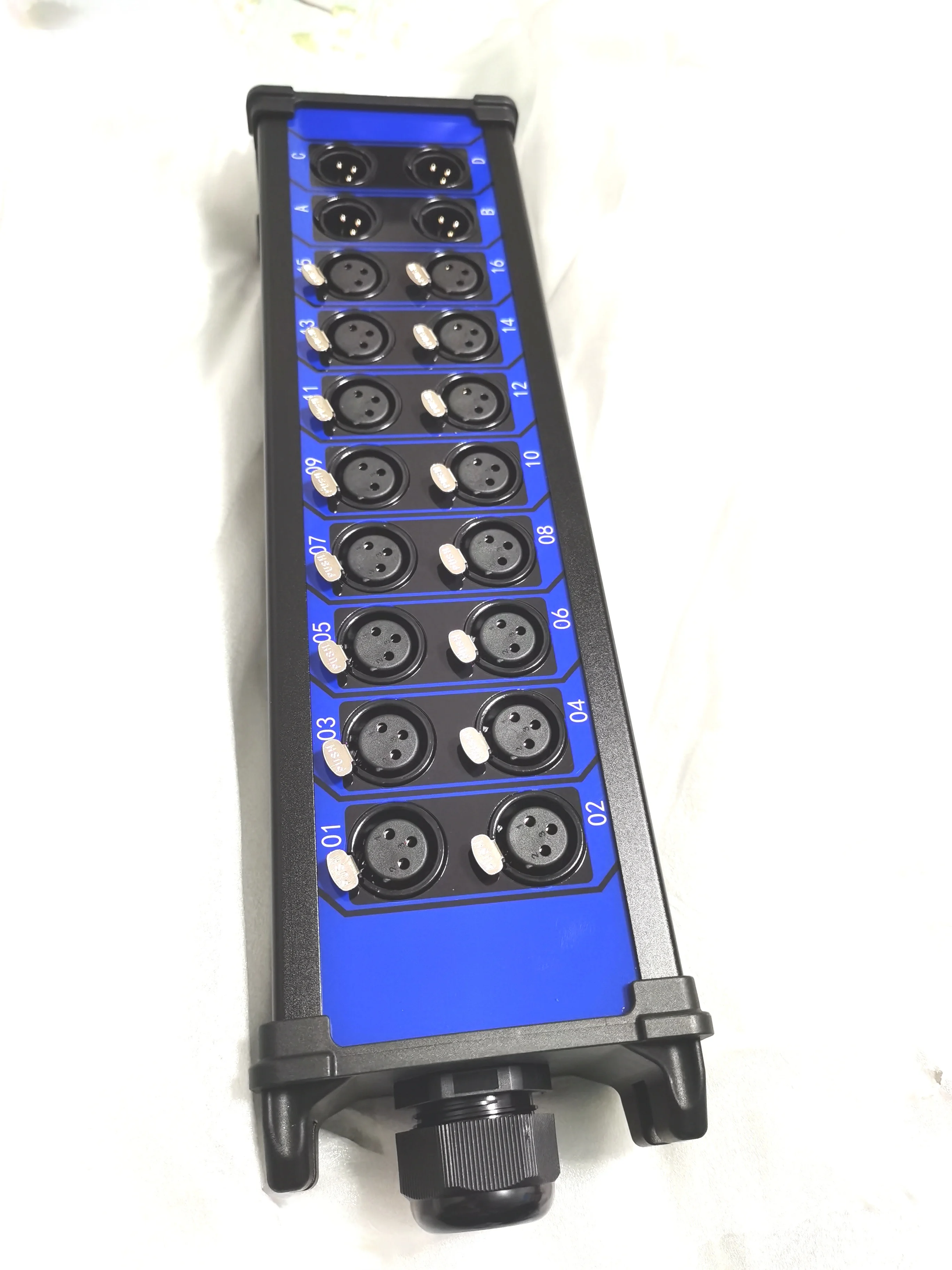 NMBJCKO 16/4 3M Tour Grade XLR Multicore Snake Stage Box 16 Send 4 Return without xlr connectors