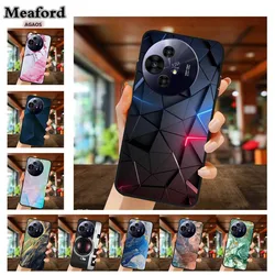 TPU Phone Case For TCL 50 PRO Nxtpaper 5G Soft Back Cover Marble Pattern Printed Shell Silicone Fashion Funda TCL 50pro Nxtpaper