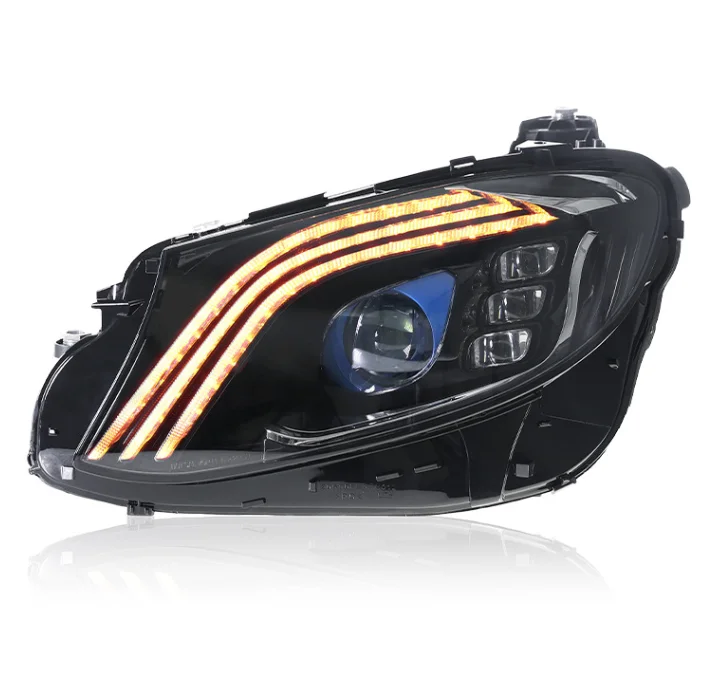 

2016-2020 MercedesBenz E-Class W213 Headlight Assembly Repacking DRL LED Daytime Running Light OEM