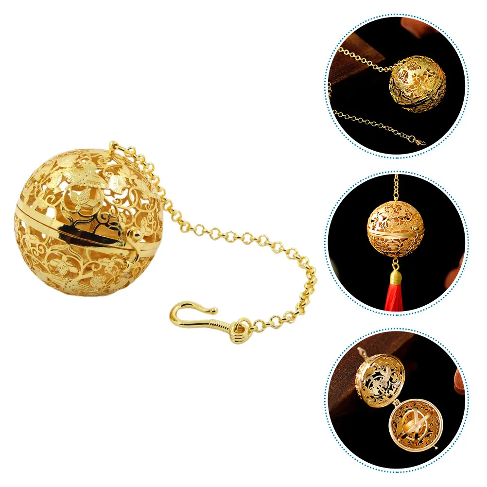 

Sachet Ball Pendant Aromatherapy Home Car Decor Women Jewelry Openable Diffuser Bracelet Novelty Gift Valentine Christmas New