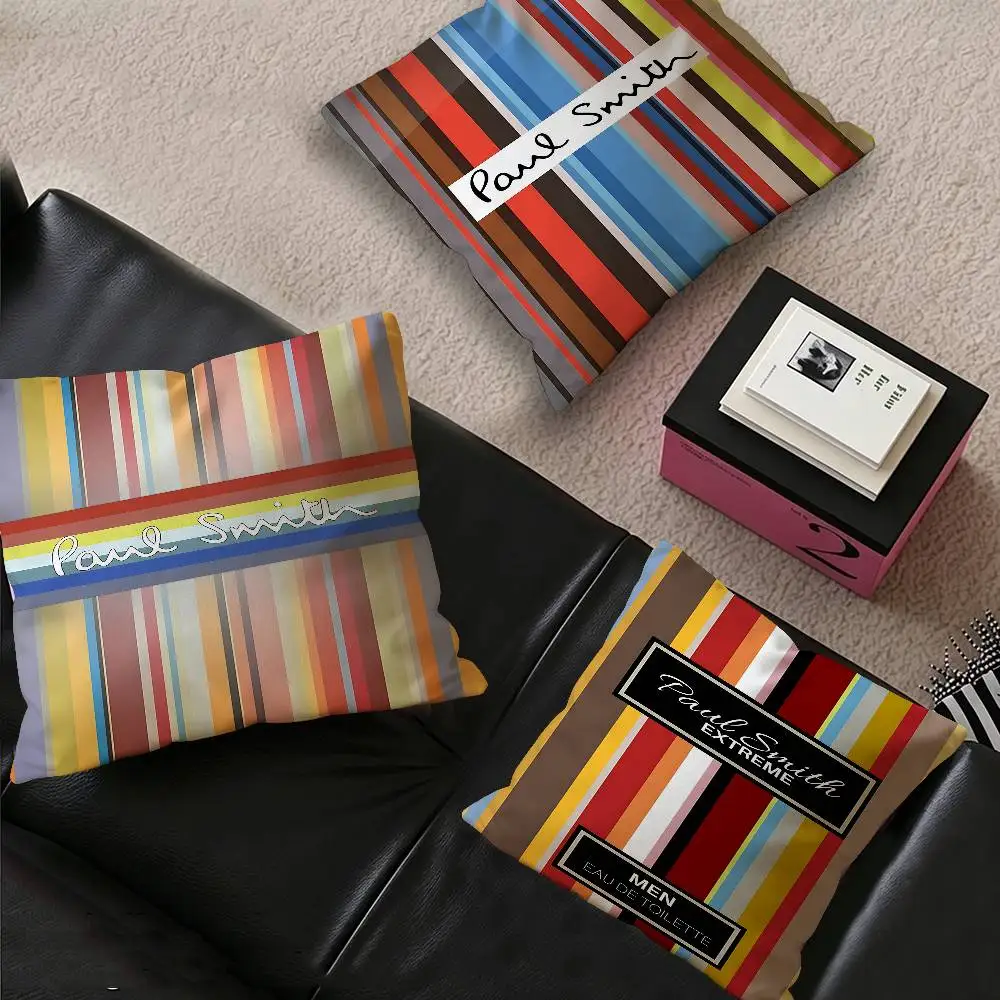 Fashion P-Paul S-Smith Pillow Gift Home Office Decoration Bedroom Sofa Car Cushion Cover case 45x45