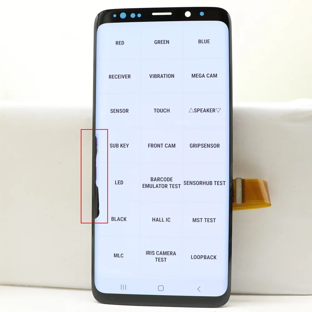 Pantalla LCD Amoled S9 + con defectos para Samsung Galaxy S9 Plus, reemplazo de digitalizador de pantalla táctil, G965, G965F, G965U