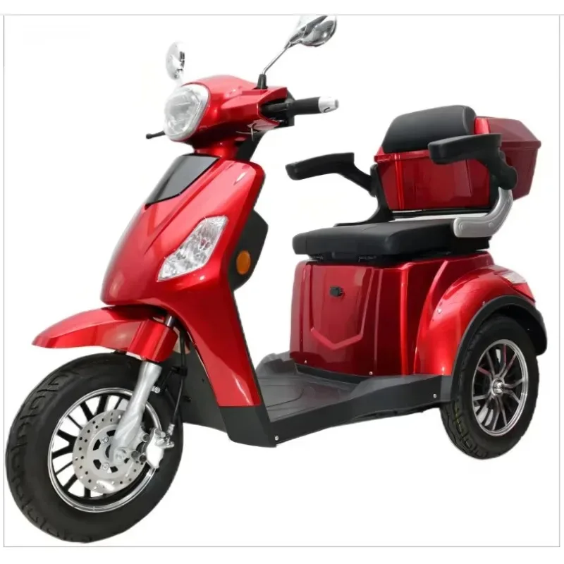 Model Gecko-S 3 Wheels Moped Scooter 1000W 25km/h  Factory Direct Electric Racing Tricycle Mobility Electric Scoote