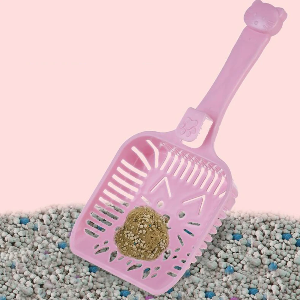 Cat Litter Shovel Litter Scooper Cat Poop Scoop Pet Cleanning Tool for Dogs Cats (random Color) Dropship