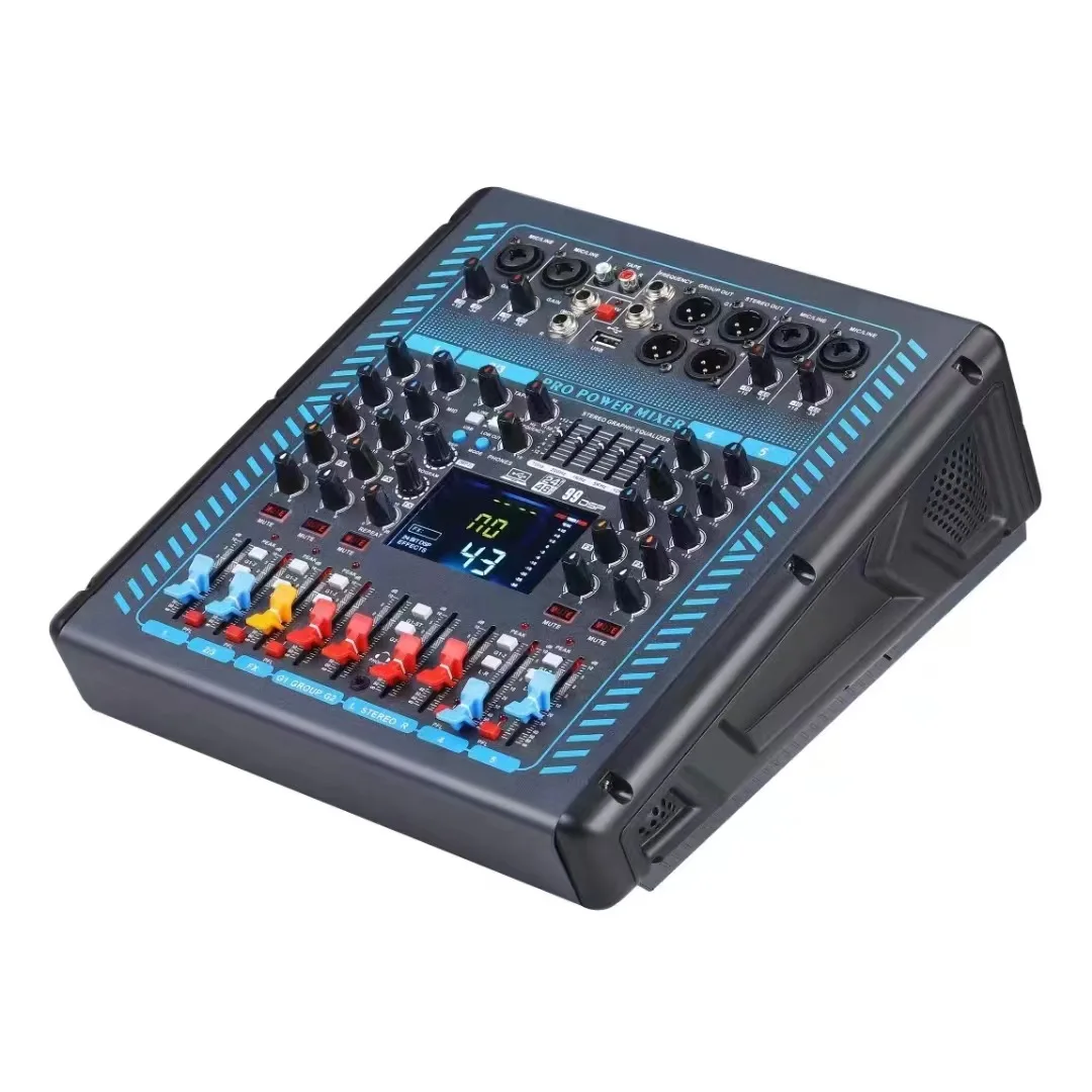 The new number can be mp3 Bluetooth input, suitable for family Karaoke outdoor wedding stage with power amplifier integrated