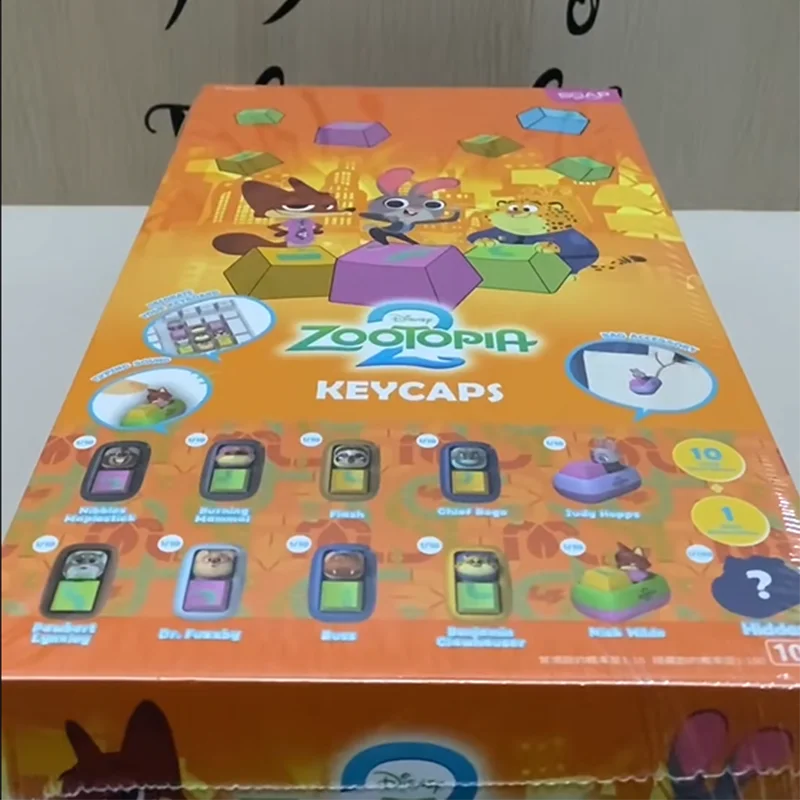 جديد أنيمي Zootopia كيكابس نيك جودي صندوق أعمى العصرية غامضة رائعة لوحة المفاتيح زينة تحصيل صديق هدية عيد