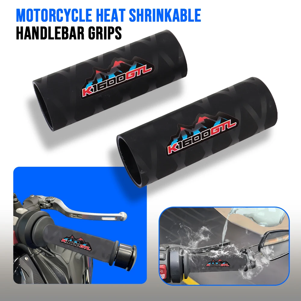 Motorcycle Heat-Shrink Handlebar Grip Rubber ​For BMW K1600GTL  K 1600 GTL K1600gtl K1600 Gtl 2011–2025 Heat Shrinkable Grips