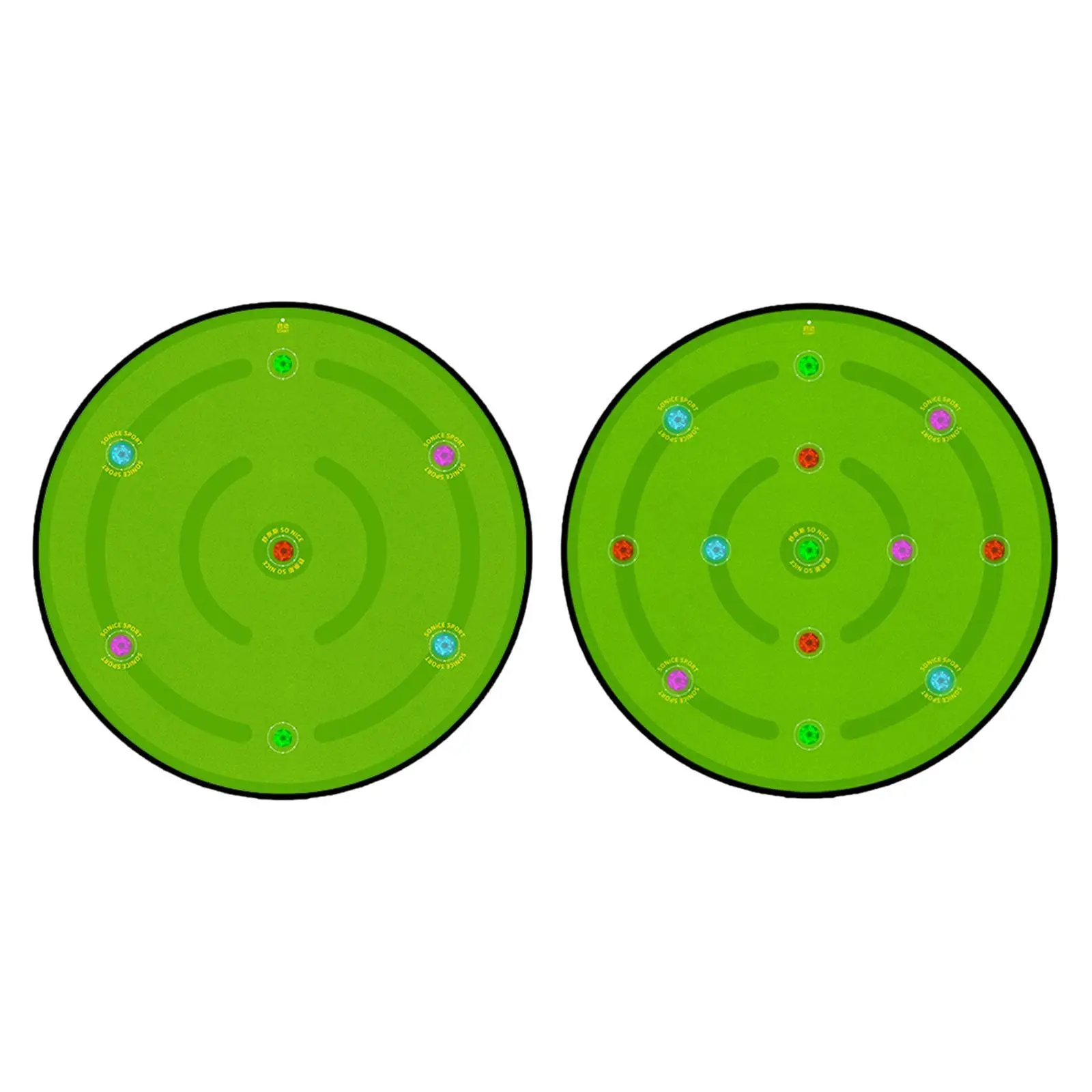 

Football Mat Light-up Ages, Beginners Diameter 140cm Non Slip Foldable