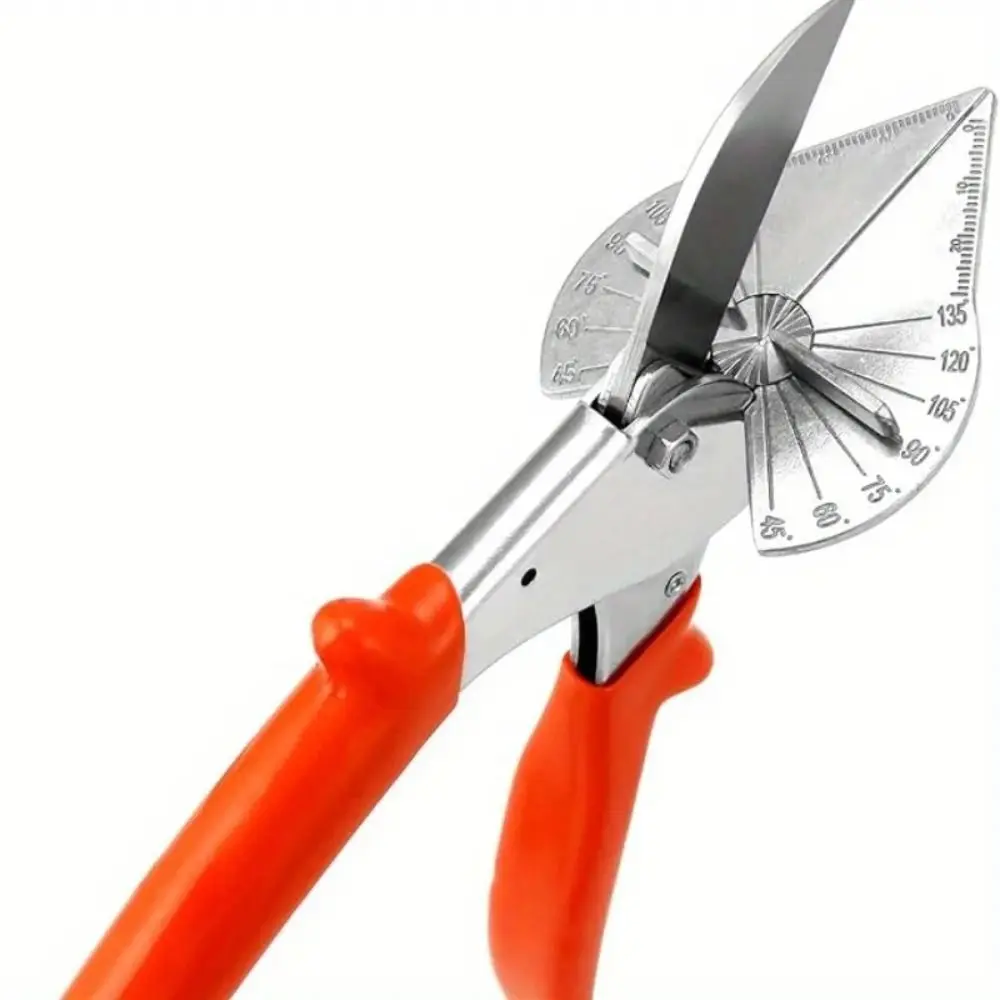 

Многофункциональные ножницы для резки под углом 45-135 градусов, регулируемые, для сайдинга, кабельных каналов, проволоки, с функцией снятия фаски