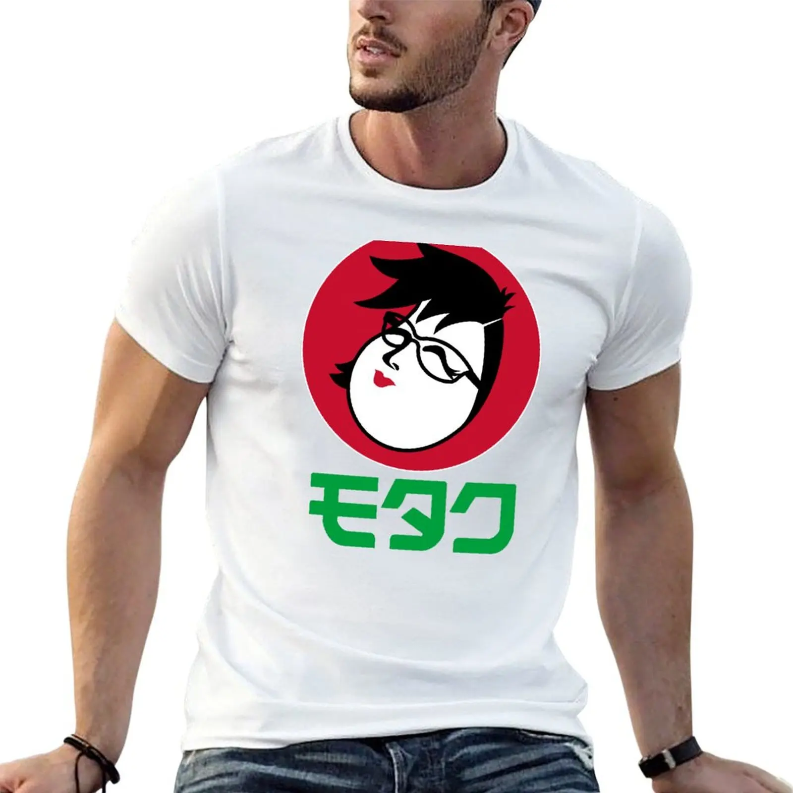 meauxtaku · モタク: Camiseta de algodón con diseño de blog de cultura japonesa, camisetas 100% de anime, camisetas oversize para hombre, camiseta de algodón