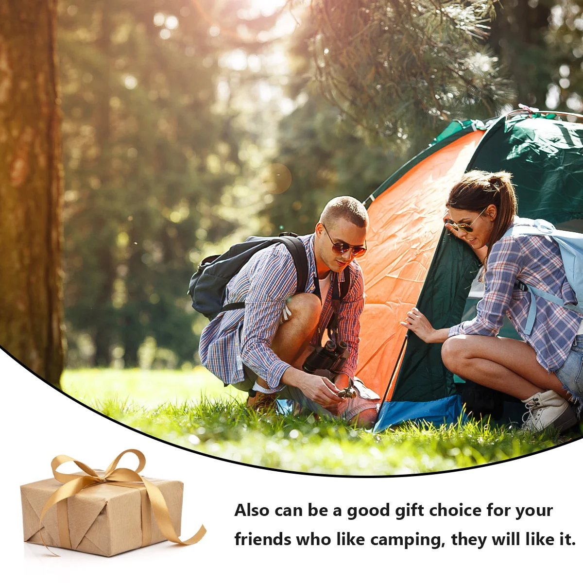 

20Pcs Triangle Buckle for Tent Ropes Glow-in-The-Dark Camping Supplies Outdoor Rope Holder Safe Night Navigation Tool